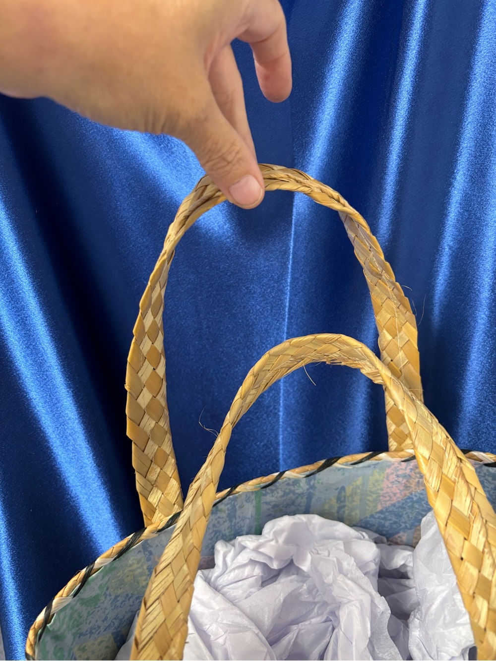 Vintage 1960s Bahamian Straw Tote Bag Bahama Mama Nautical Souvenir Handbag - Picture 12 of 12